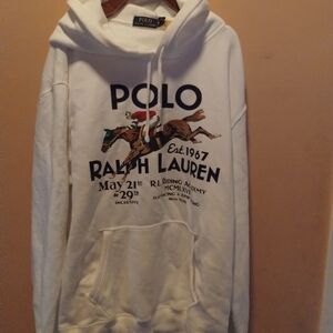 Polo by Ralph Lauren White Hoodie for Men